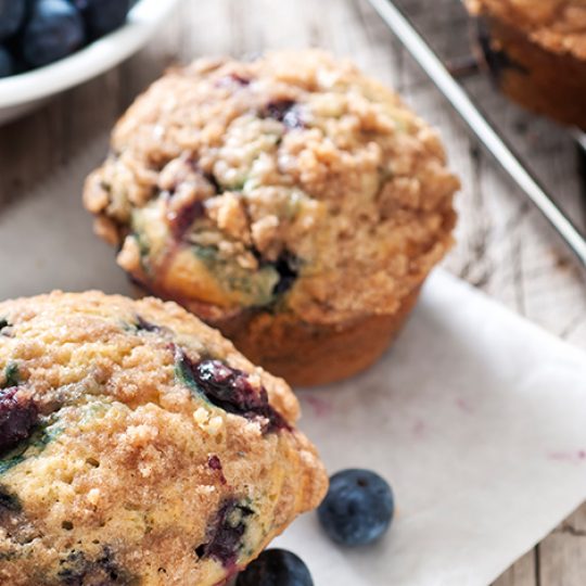 Blueberry Maple Muffins
