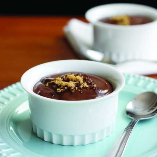 Maple Dark Chocolate Pudding